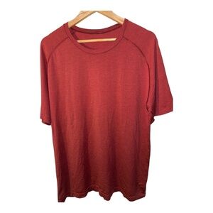 Lululemon Metal Tech Vent Shirt XXL Sequoia